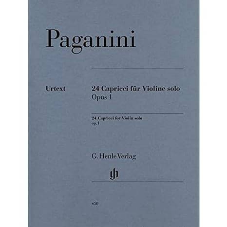 Los 24 Caprichos de Paganini: Una odisea violinística - Partituras e ...